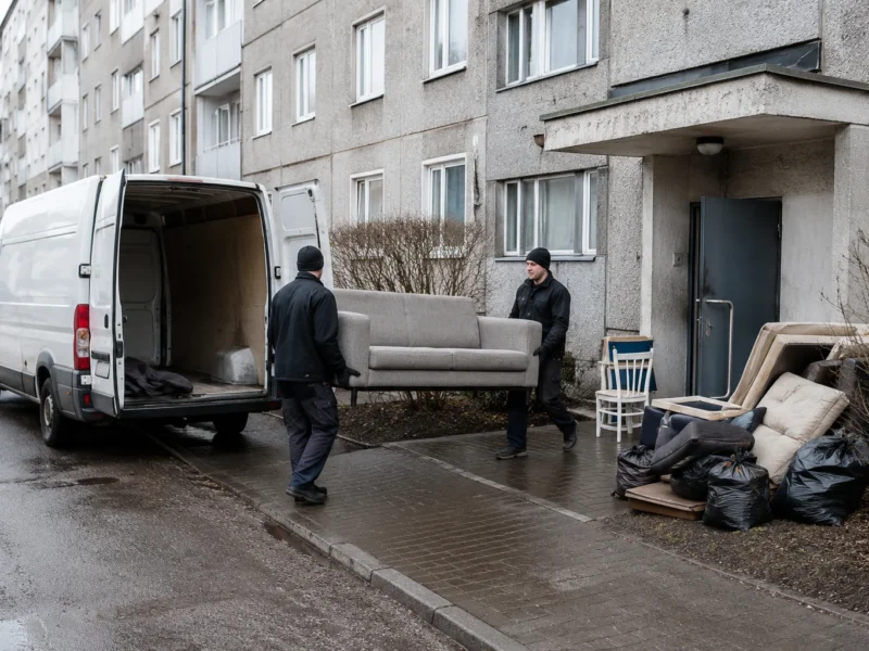 Vana diivani ja mööbli äravedu Tallinnas